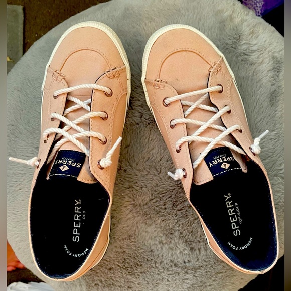 Sperry Shoes - Sperry TopSider Slip on Sneakers Lt Pink size 7.5